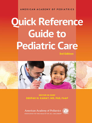 cover image of Quick Reference Guide to Pediatric Care